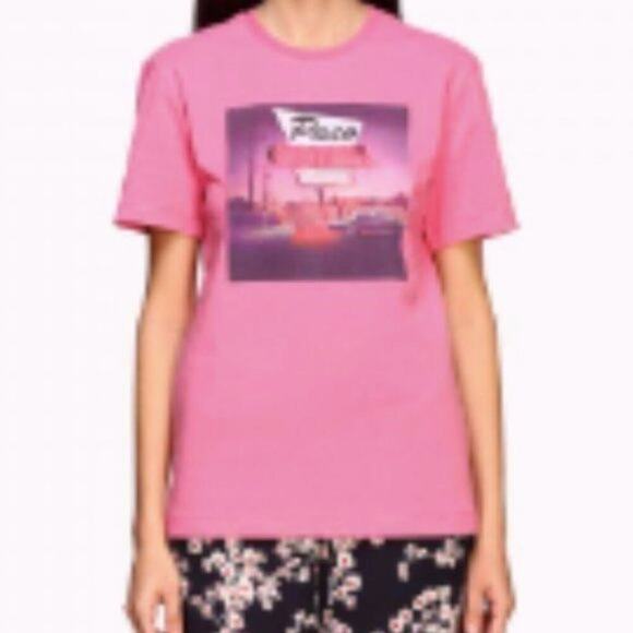 Short Sleeve Las Vegas T shirt Pink L - Picture 3 of 10